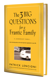 The Three Big Questions of a Frantic Family